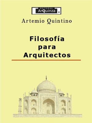 cover image of Filosofía para Arquitectos